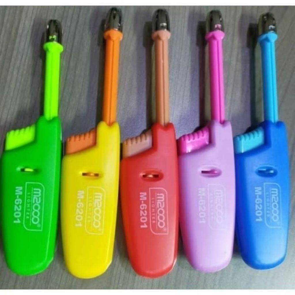 Korek Api Pemantik Gas New Macaroni M-2000 Kompor Bisa Refill Bisa Lipat Multifungsi Korek Api Gas P