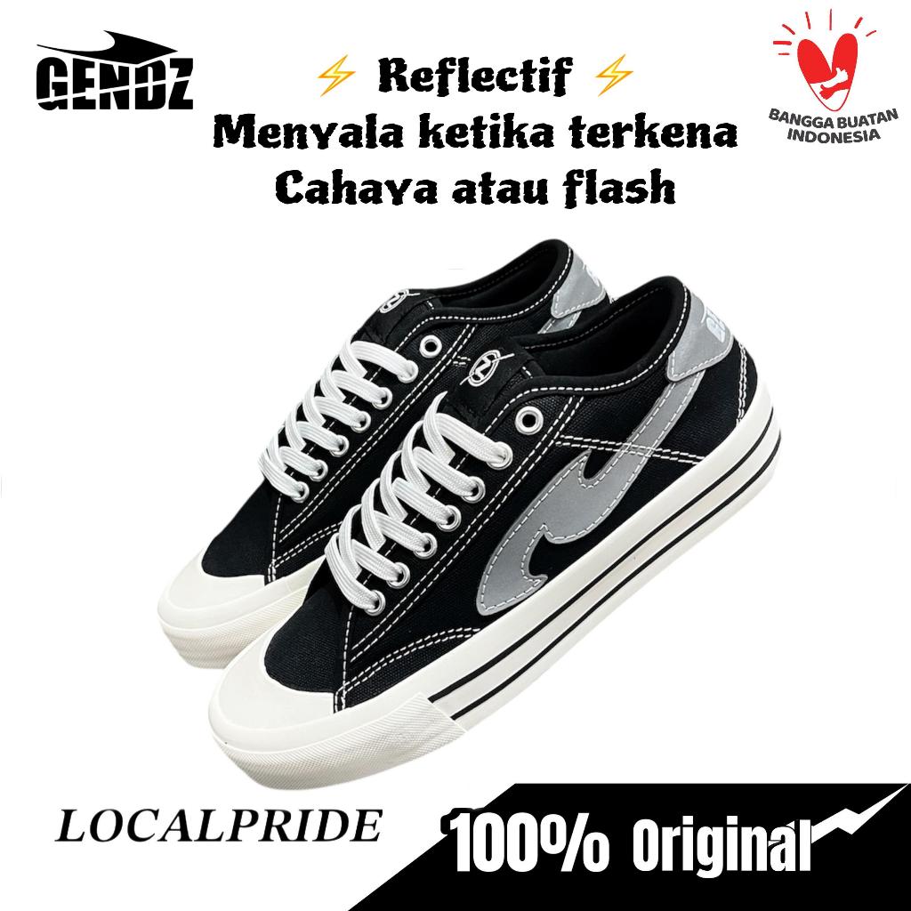 Sepatu Sneakers Lightning McQueen (MENYALA) Spatu Gendz Footwear Reflectif Pria Wanita Terbaru