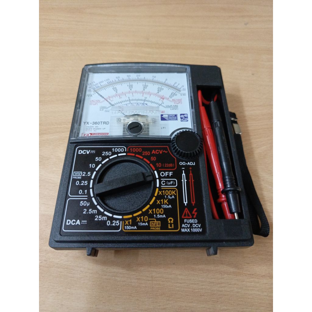 MULTITESTER ANALOG SANWAI AVOMETER ANALOG SANWAI YX-360TRD