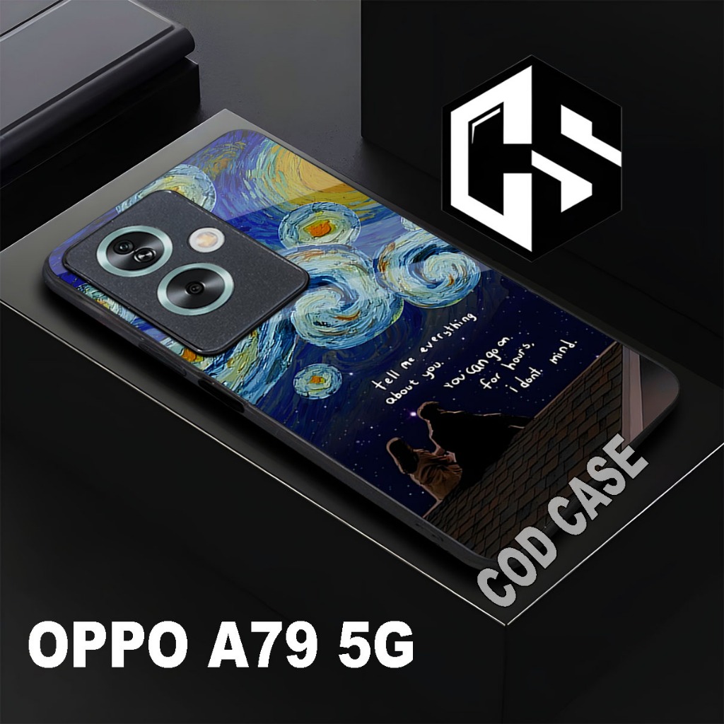 (COD 103)Softcase Glossy OPPO A79 5G/case oppo a79/casing oppo a79 5g glitter/case oppo a79