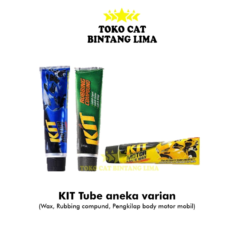 KIT Odol tube pengkilap wax compound body motor mobil