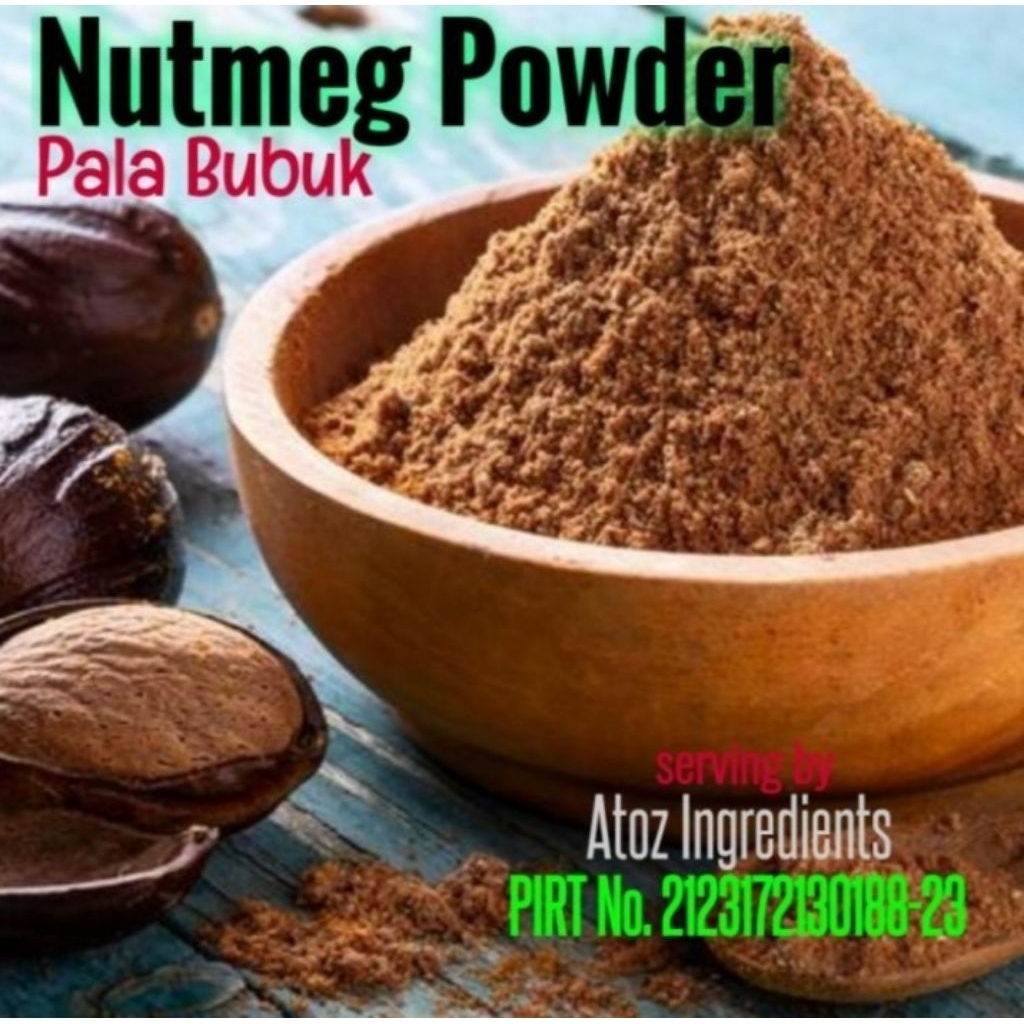 

Nutmeg Powder Pure 100% 500gram / Biji Pala Bubuk Murni 500gram