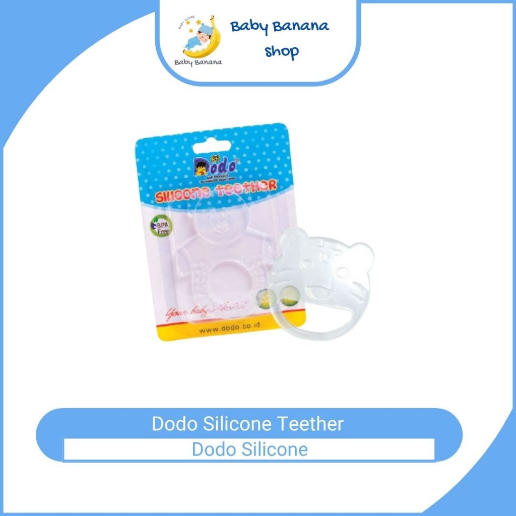 Dodo Silicone teether / gigitan bayi silikon