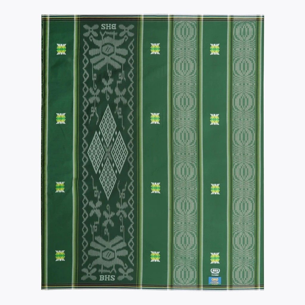 sarung bhs classic gold motif c45 ssf hijau tua
