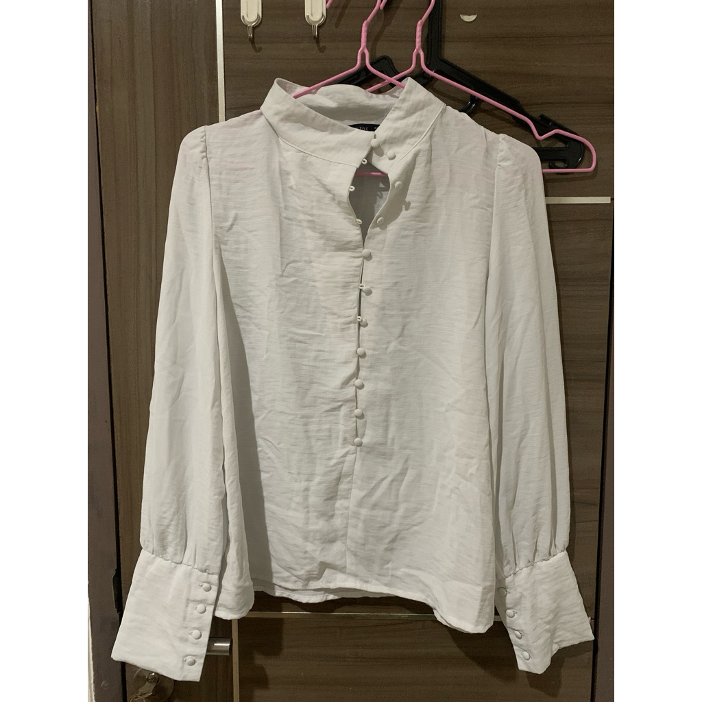 Preloved blouse putih executive