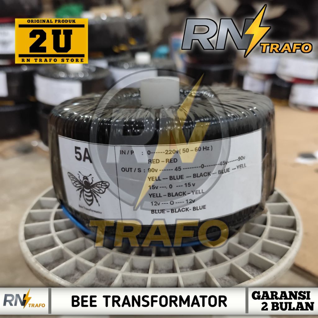 TRAFO DONAT 5A CLASS H CT 90v-45v (FREE BAUT)