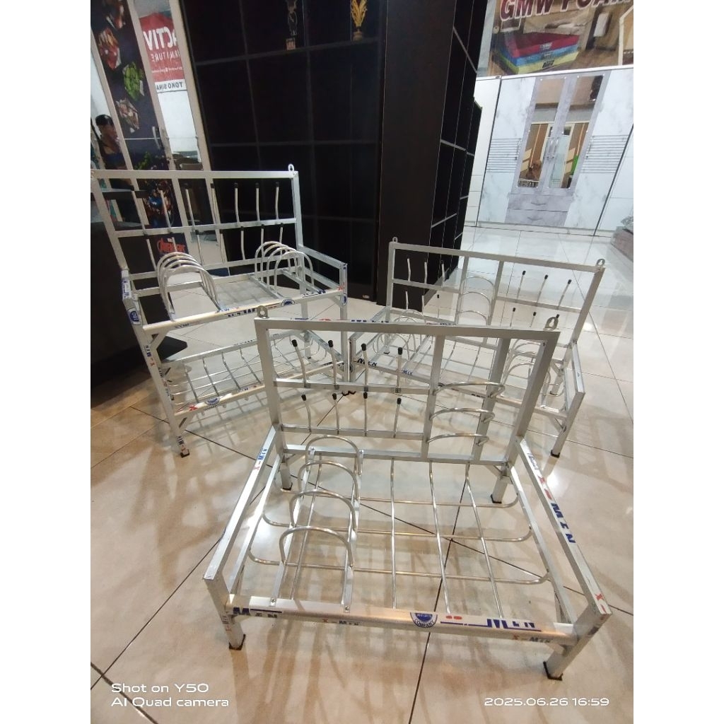 Rak Piring Gantung/Rak piring duduk Aluminium 60 dan 80