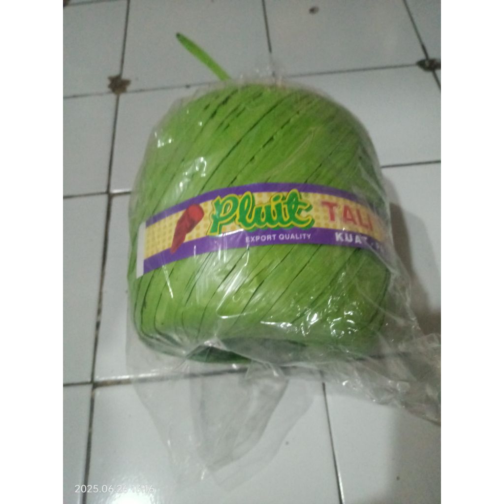 

Rafia fluit warna kuat higienis &kwalitas terjamin uk.bulat lingkaran