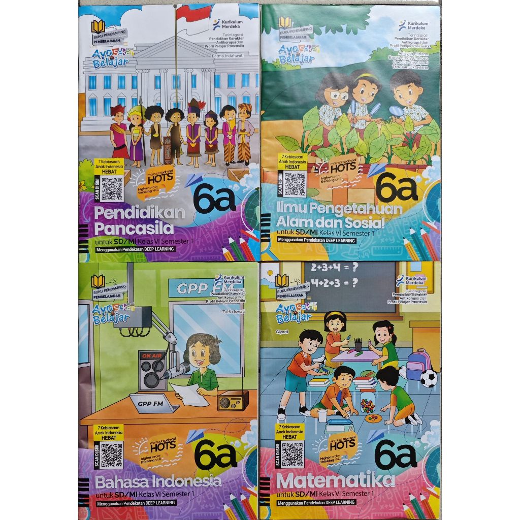 LKS SEKAR KLS 6 SD SEMESTER 1(GANJIL). IPAS.BAHASAINDONESIA. MATEMATIKA. PENDIDIKAN PANCASILA KM THN