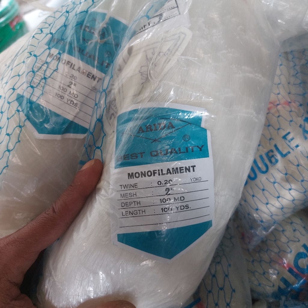 jaring ARIDA 2 inchi 0.20 100md x 100yds YOKO