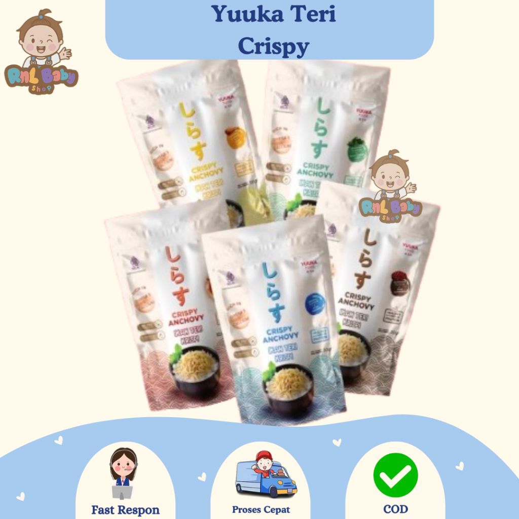 

Yuuka Crispy Anchovy 30g - Ikan Teri Krispi