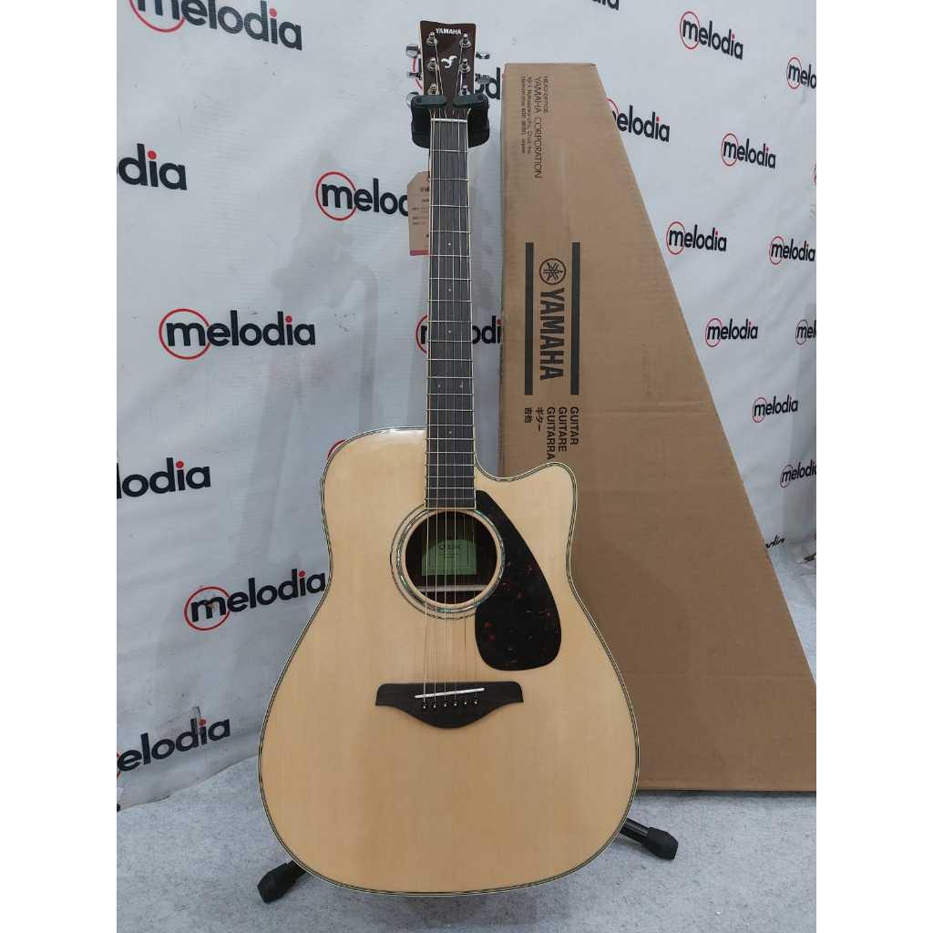 Yamaha FGX830C Natural Acoustic Electric Guitar