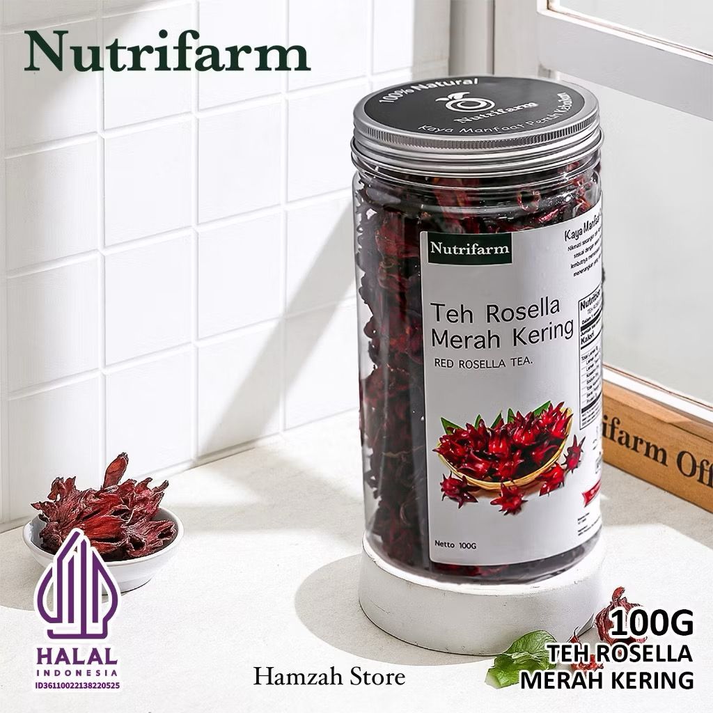 

TEH ROSELLA MERAH KERING / 100 GRAM // RED ROSELLA TEA