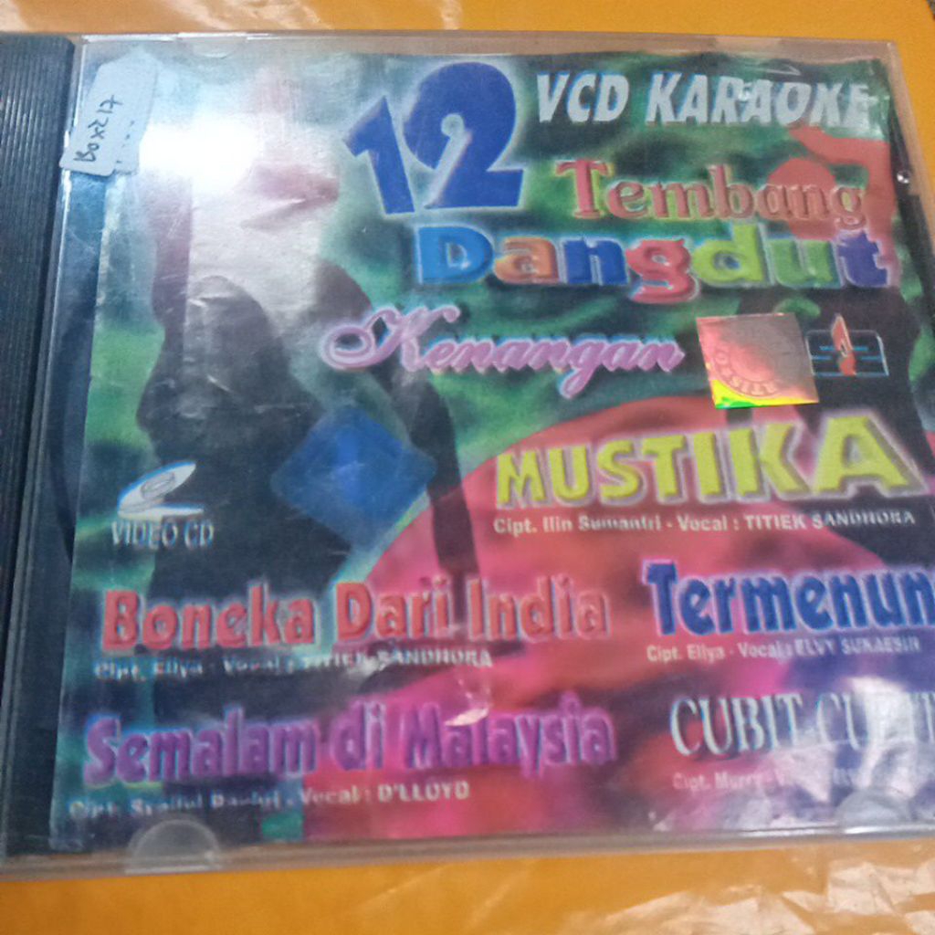 VCD TEMBANG DANGDUT KENANGAN BOX217