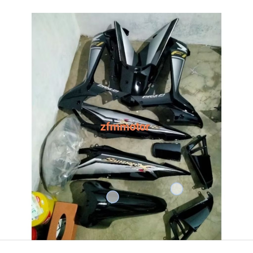 full set body halus Honda Supra X 125 FI