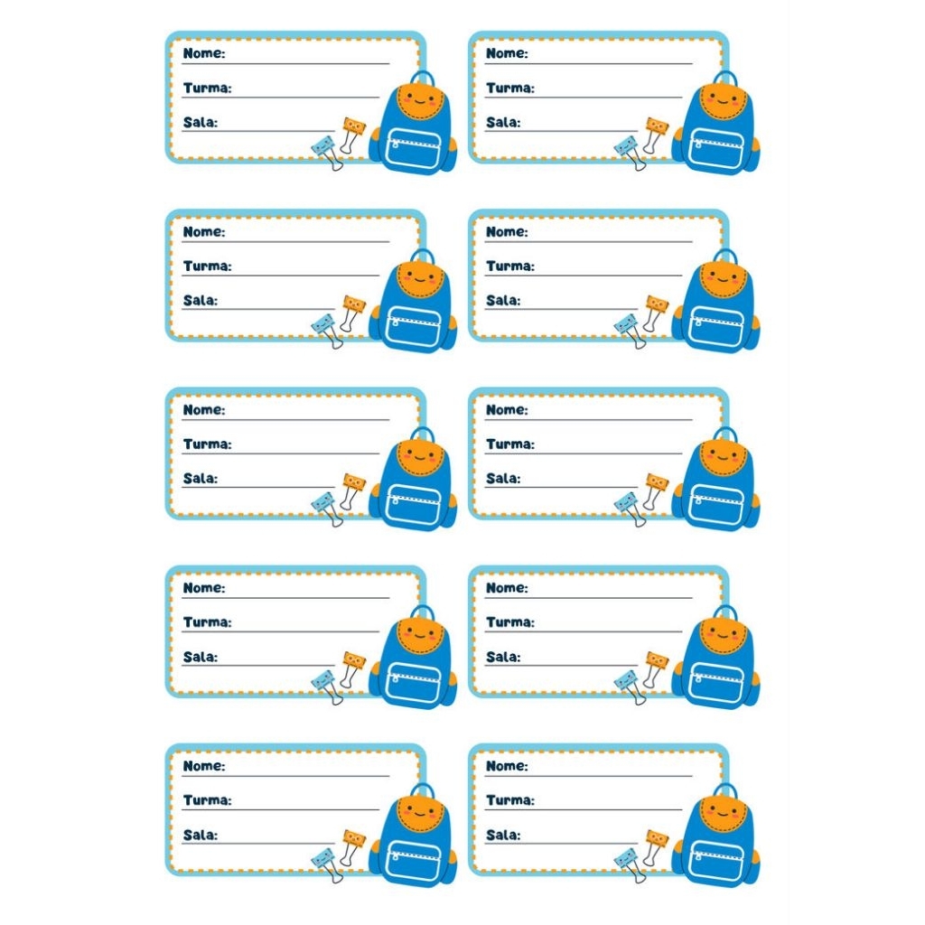 

stiker mata pelajaran tas isi 20 pcs