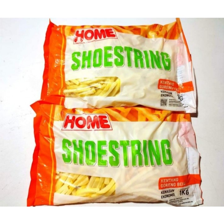 

Home French Fries Kentang Goreng Shoestring Frozen Food 1kg