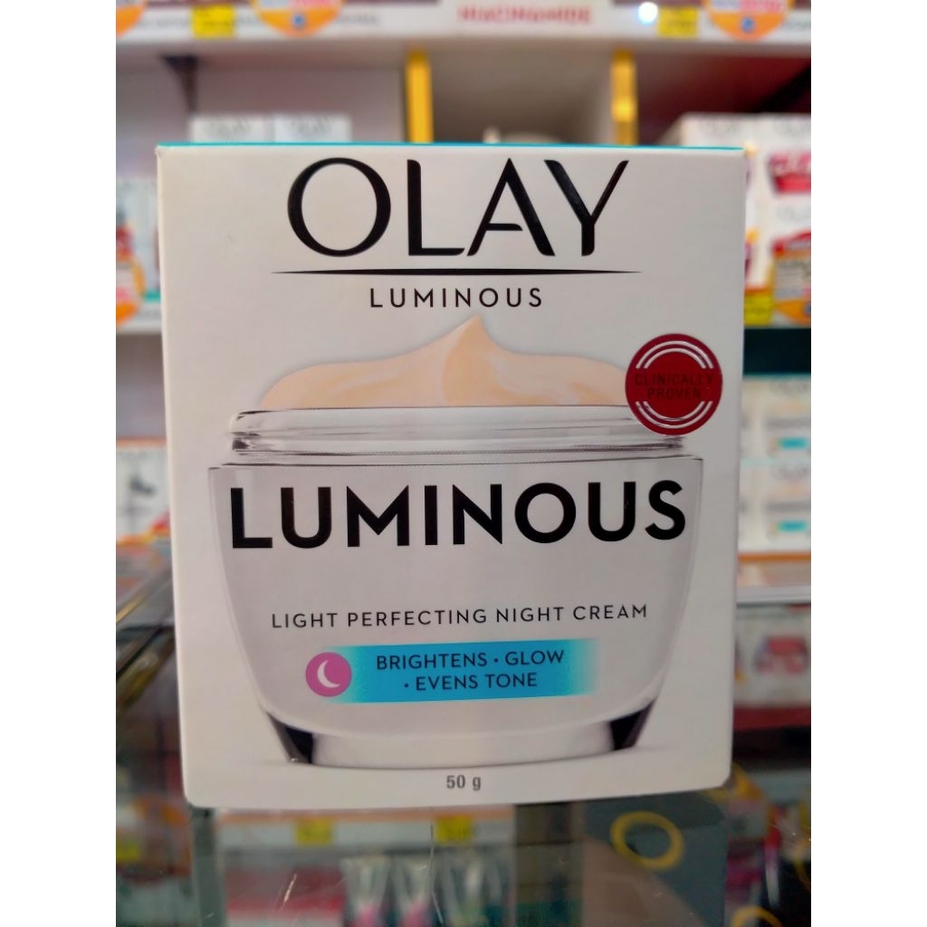 Olay white radiance brigthening night cream/olay night cream/olay white radiance 50gr