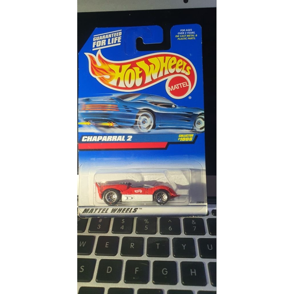 Hot Wheels blue card chaparral 2