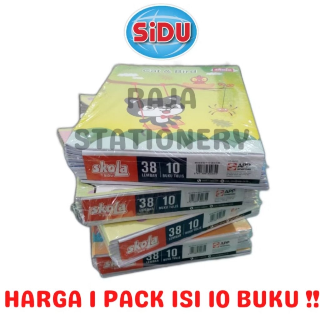 

Buku Sidu 1 Pack Lengkap Isi 38 Lembar Buku Baru