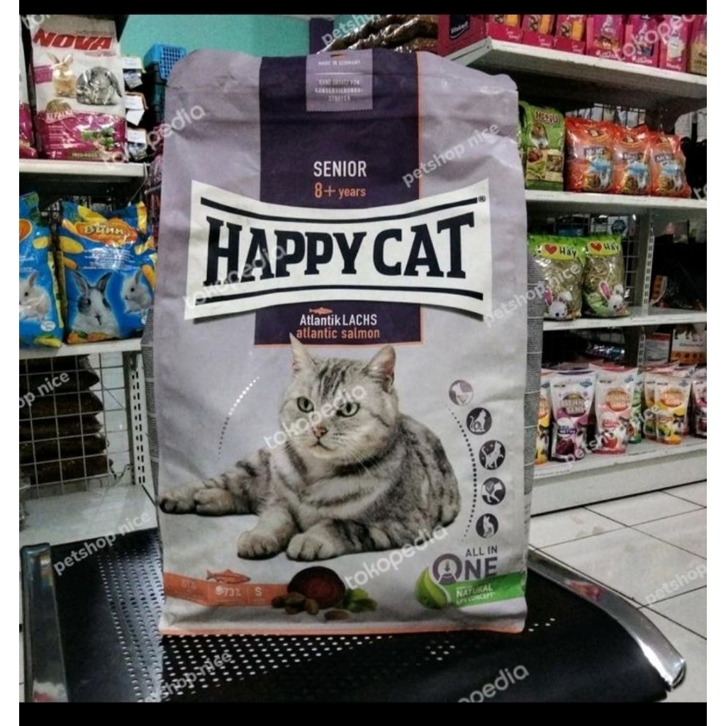 Happy cat Senior dry food 4kg