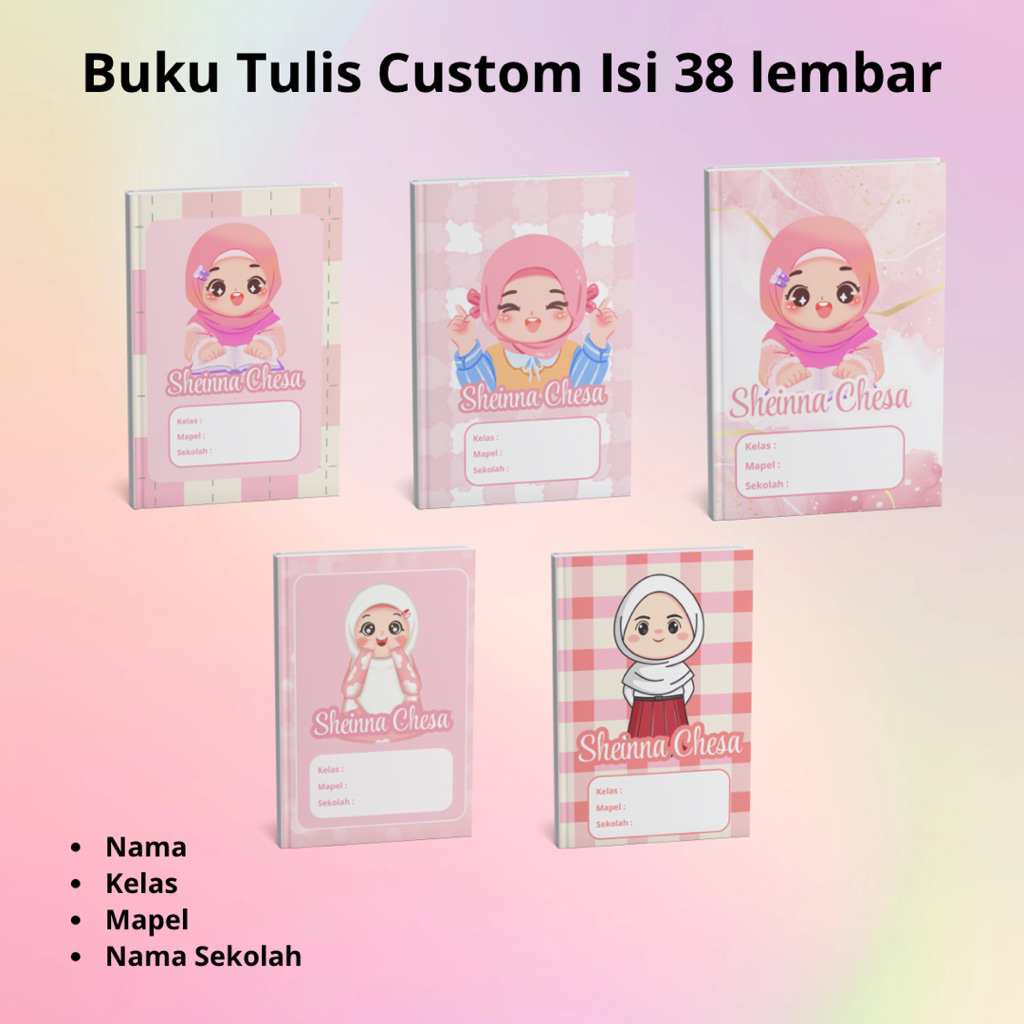 

BUKU TULIS SEKOLAH CUSTOM NAMA