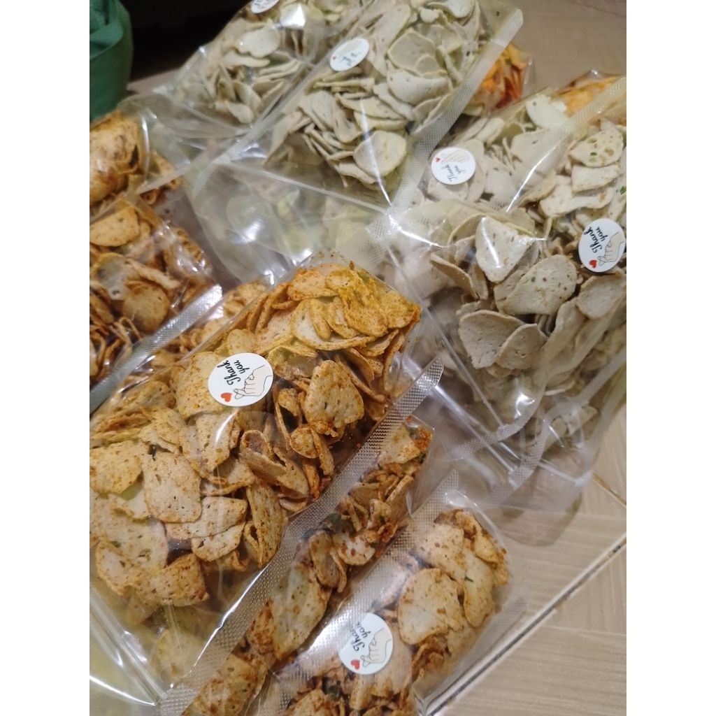 

basreng pedas daun jeruk