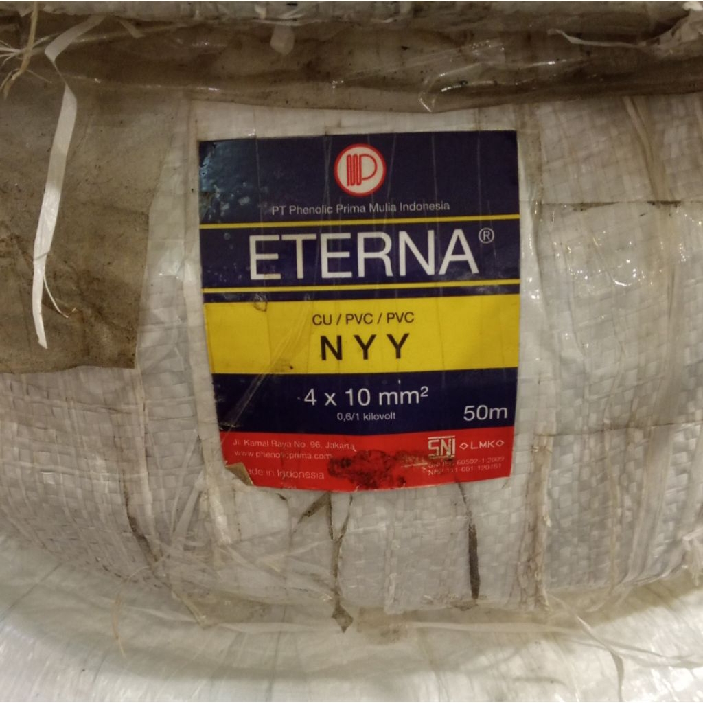 kabel NYY 4x10m ETERNA 50m