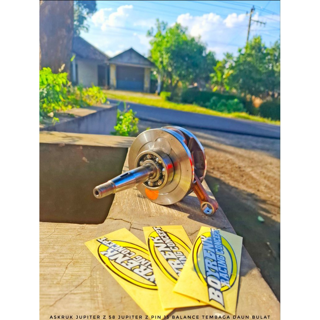 (MODEL DAUN BULAT) ASKRUK KRUK AS JUPITER -Z LANGKAH 58 -62 BOYRENK RACING