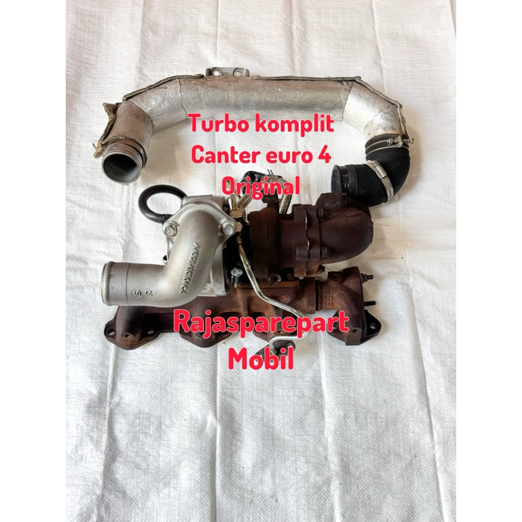 turbo charge canter euro 4 komplit manifold original