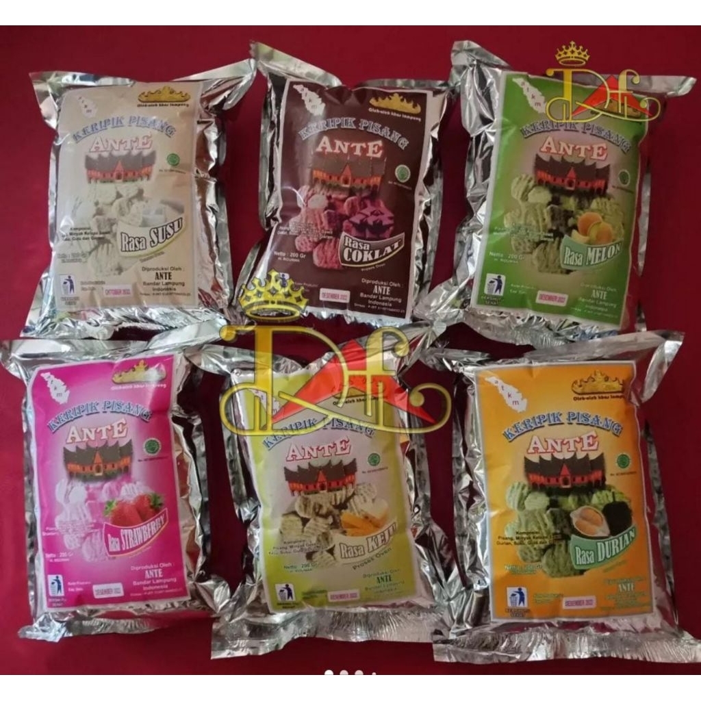 

Ante DLie Kripik Pisang 200gr