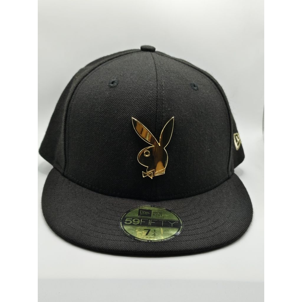 Topi New Era original x Playboy logo besi 59Fifty