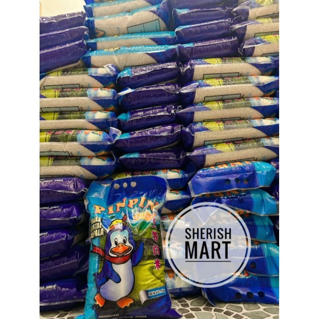 

beras Premium Pin pin 5KG X 5PC
