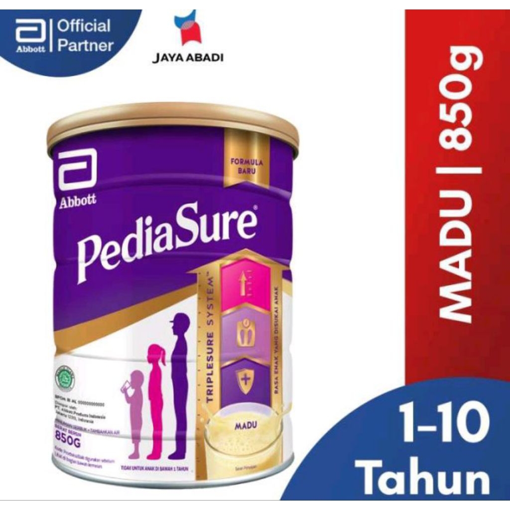 

pediasure vanila/cokelat/madu