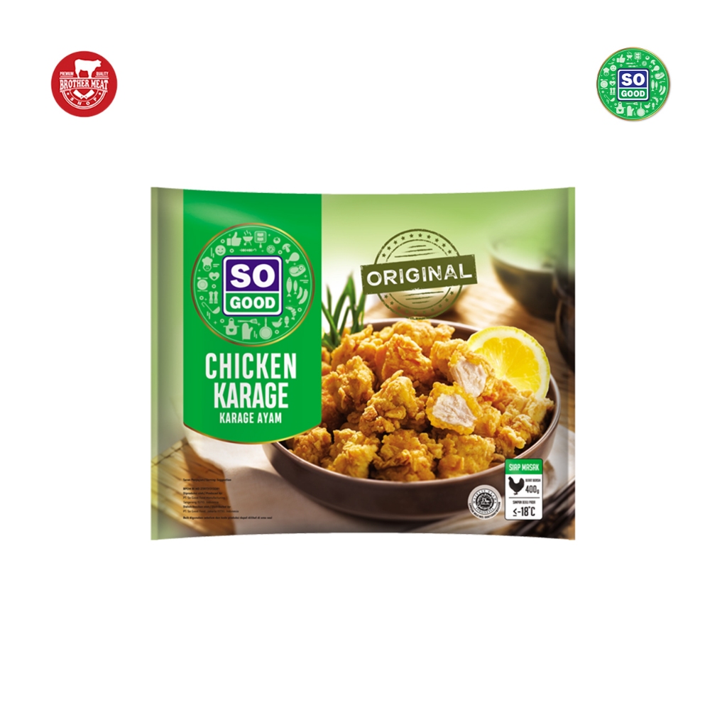 

So Good Chicken Karage Original 400gr - Brothermeatshop