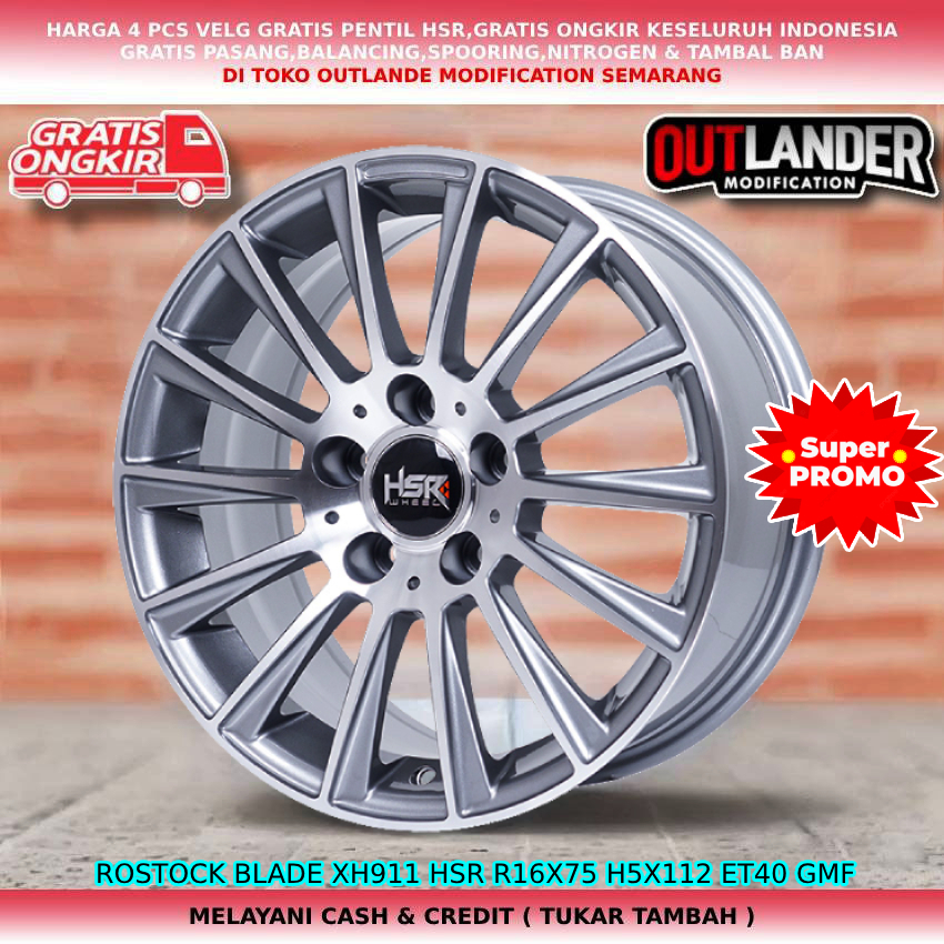 velg mobil r16 velg mobil Audi A Q RS TT New Chairman GLory 580 mercy dll hsr rostock r16