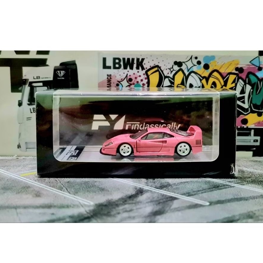 FinClassically F40 Pink (Pop-up head light)