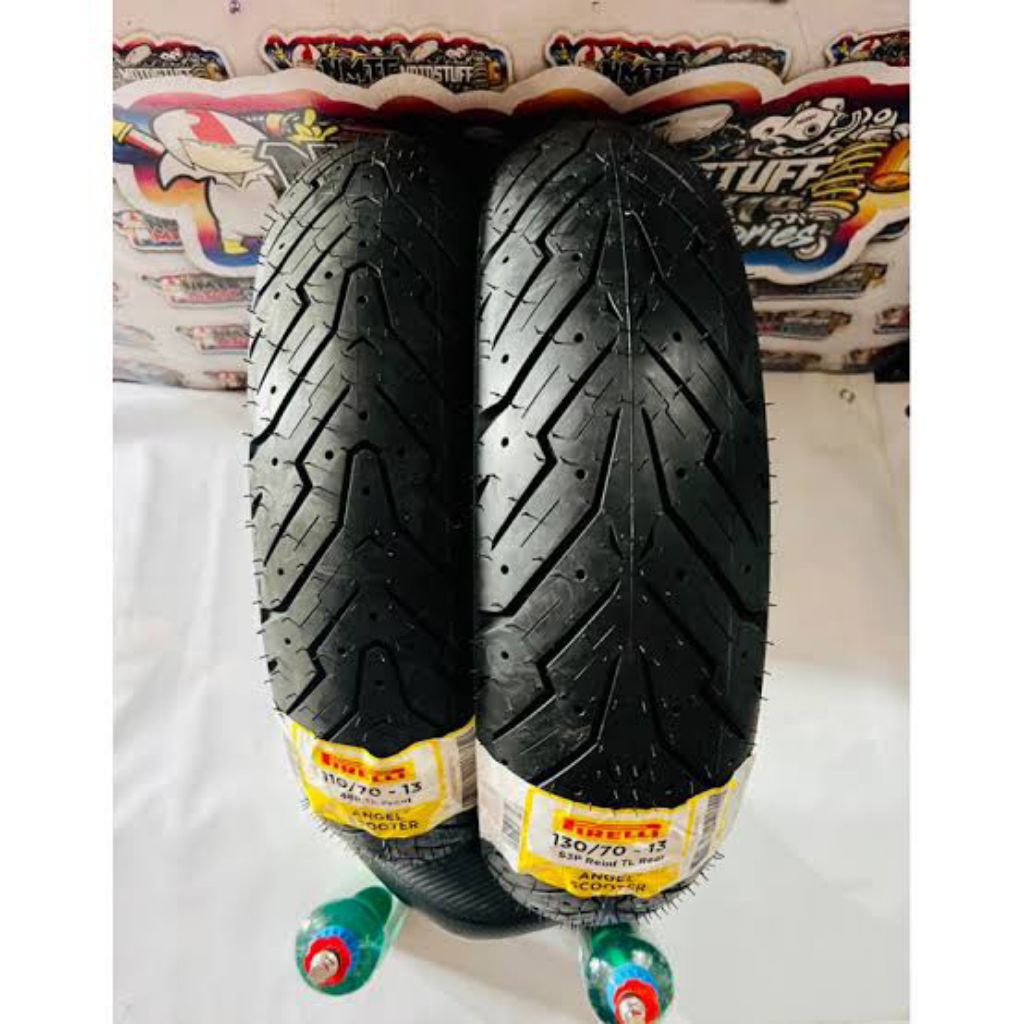 Ban motor NMAX PCX UK 110/80 130/70 Merk FIRELI angel