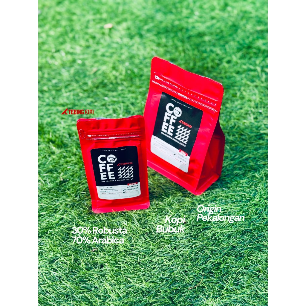

TEBING KIRI 1 kg KOPI BUBUK MIX BLEND ROBUSTA 30% ARABICA 70% PREMIUM ASLI PEKALONGAN MEDIUM ROAST