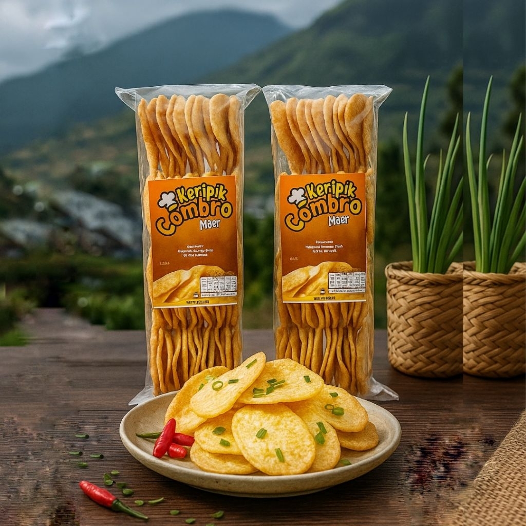

Keripik Combro Kering Comring 300 gram - Oleh Oleh Khas Wonosobo - Jajan Nusantara dari Singkong