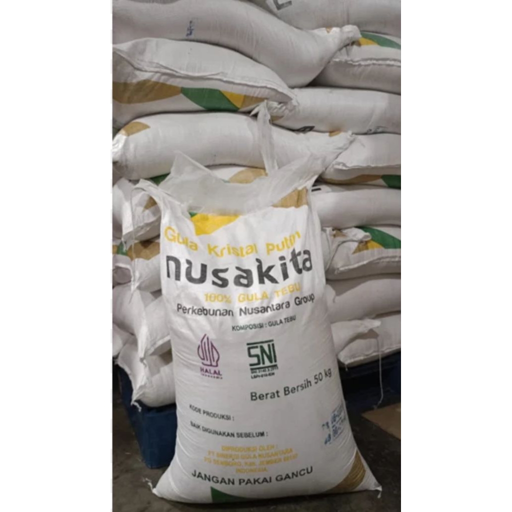 

GULA PASIR SEMBORO / GULA NUSAKITA 50kg