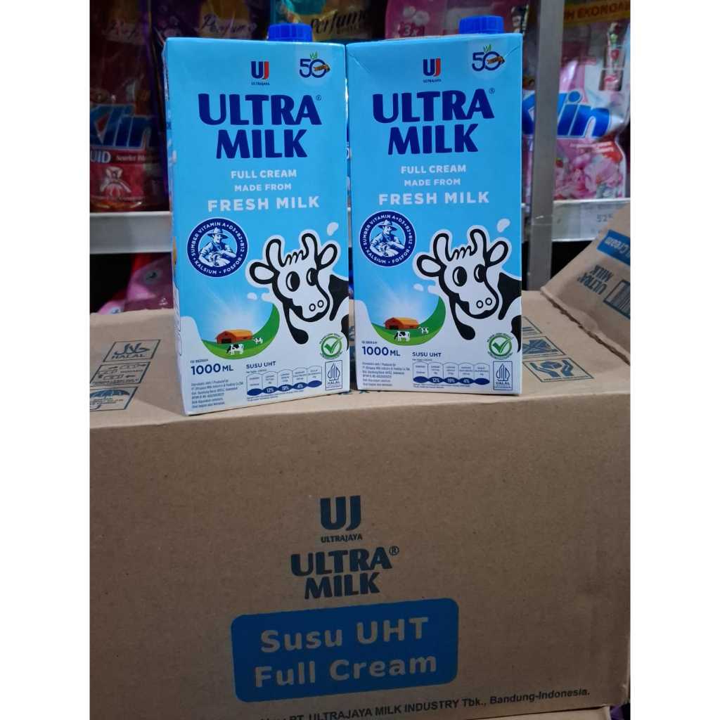 

Susu UHT Ultra Milk Coklat 1L / Susu Ultra Milk Cokelat 1 Liter
