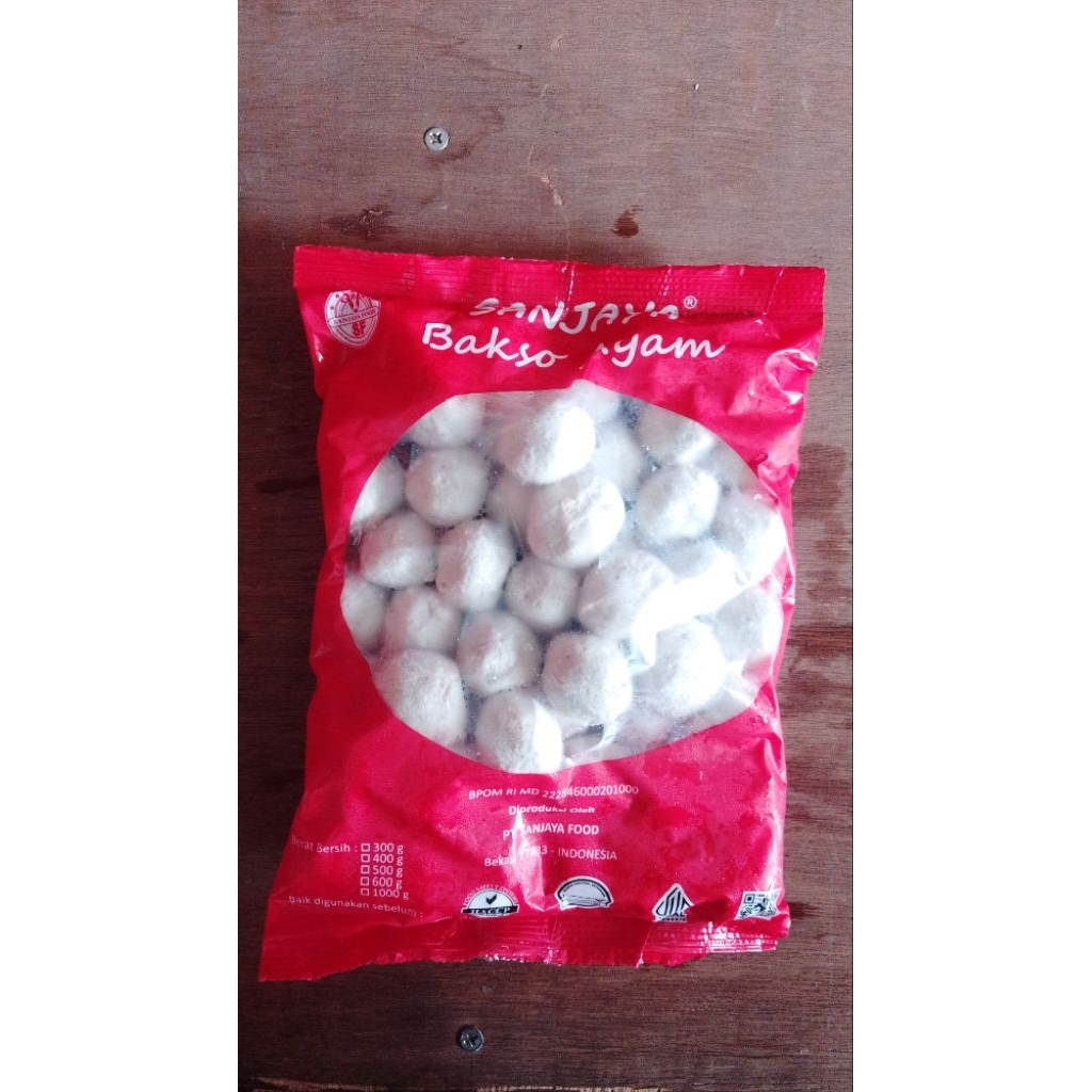

Sanjaya bakso ayam 50 butir