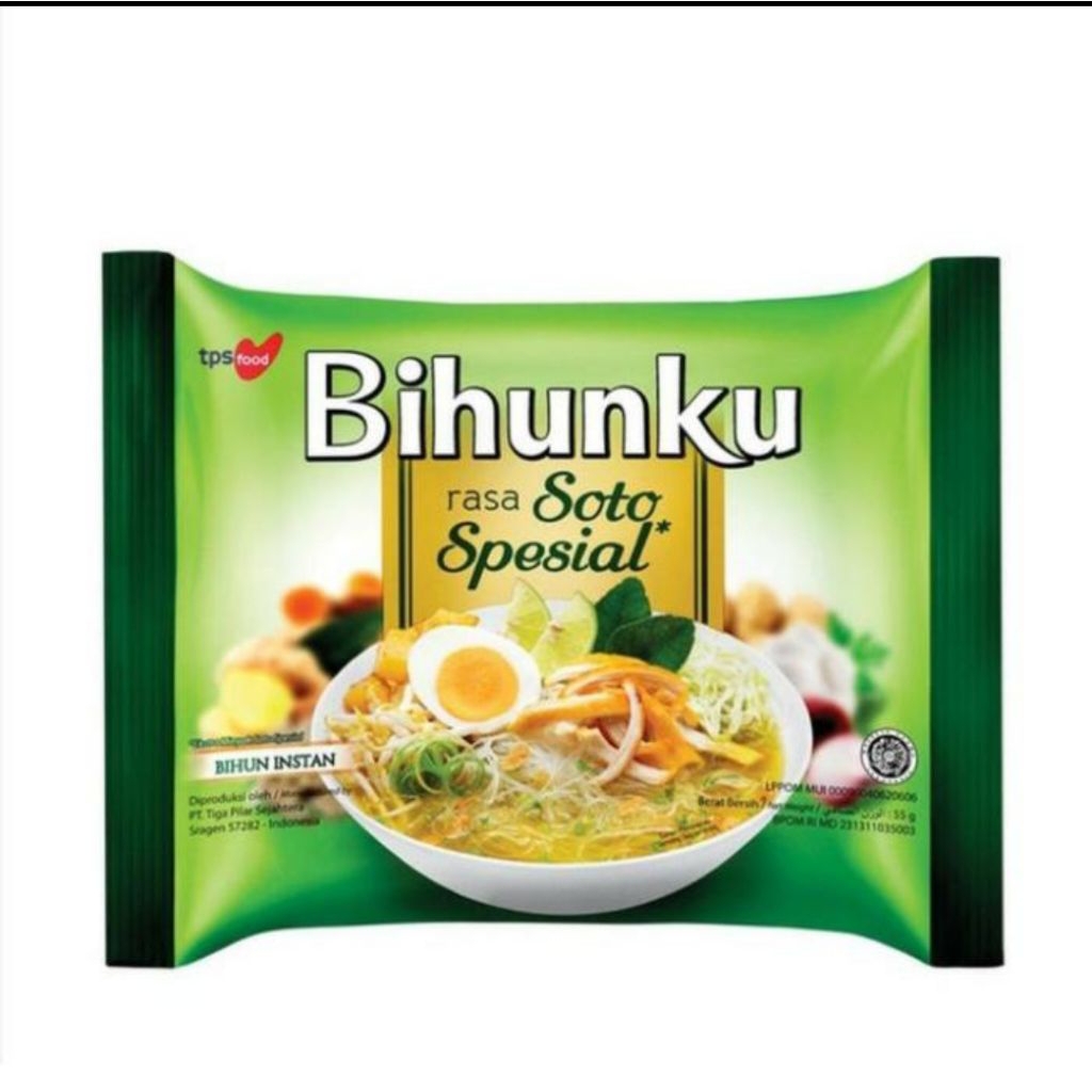 

Bihunku Soto Spesial 55gr - Bihunku Instan Rasa Soto