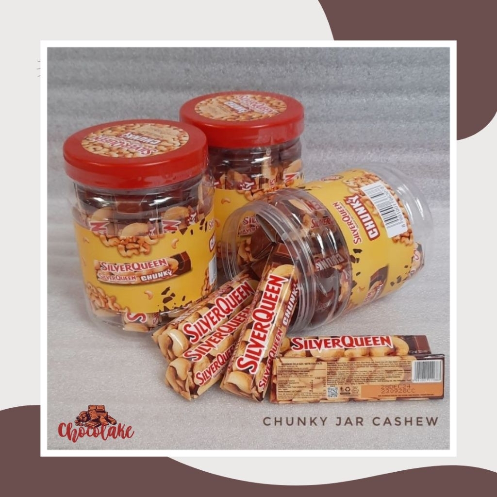 

Silver Queen Chunky Bar Toples (isi 12)