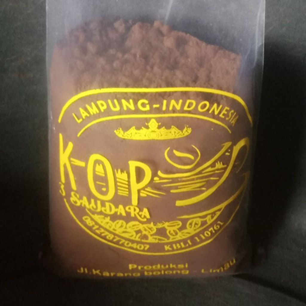 

kopi bubuk tanpa campuran 100grm asli