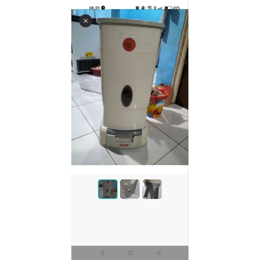 Dispenser beras lion star