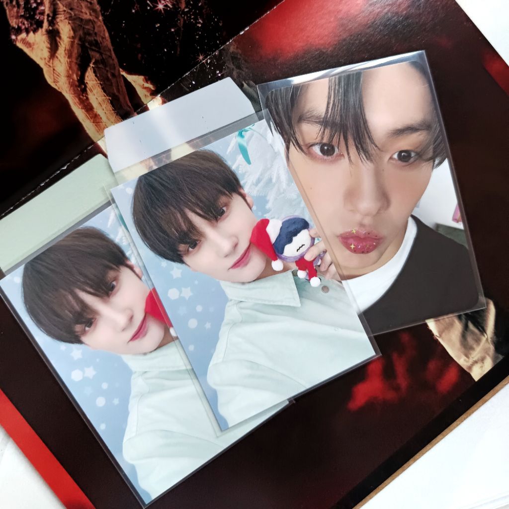 Txt photocard Hueningkai Broadcast SBS Gayo Dajeon 2024 Soobin decokit 2025