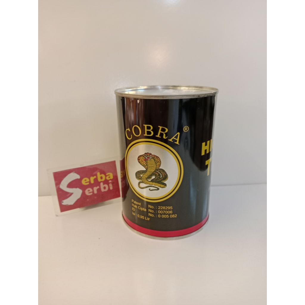 

*KALENG COBRA HITAM THINNER*Pengencer cat minyak duco