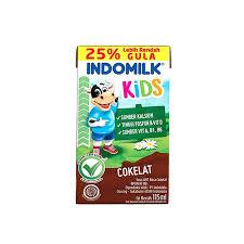 

INDOMILK KIDS CHOCOLATE LESS SUGAR 115ML